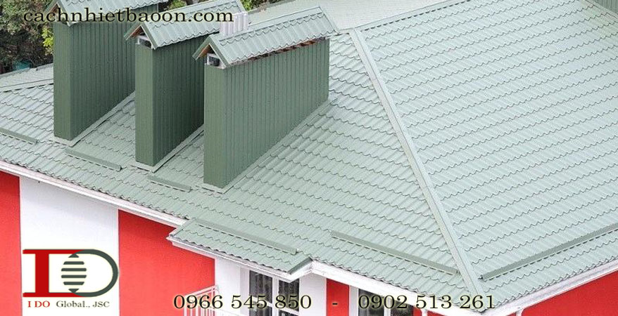 Giải pháp chống nóng mái tôn