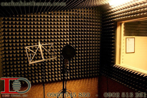 Mút gai tiêu âm studio màu xám lông chuột đẹp