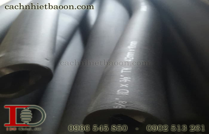 Ống cao su lưu hóa bảo ôn đường ống 42x13mm