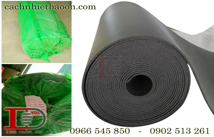 Cao su xốp đen bảo ôn lạnh
