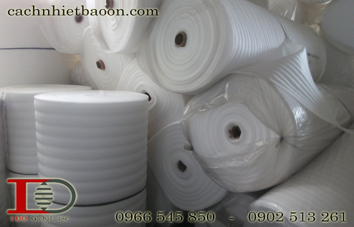 Mút xốp polyethylene lót sàn dạng cuộn