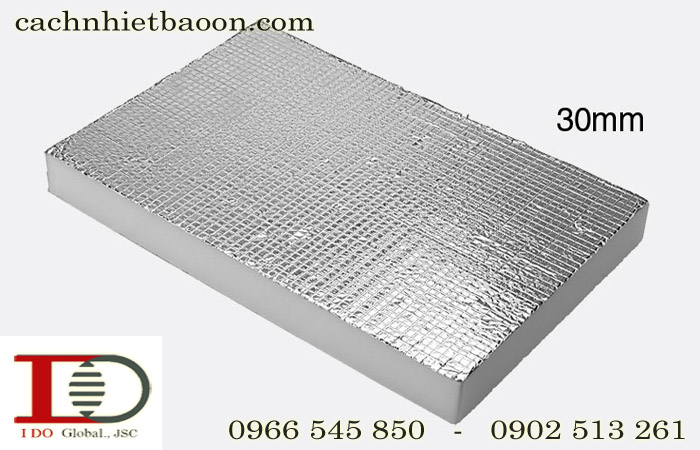 Mút xốp Pe-OPP một mặt bạc dày 30mm