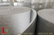 Mút xốp PE-OPP một mặt bạc chống nóng tường