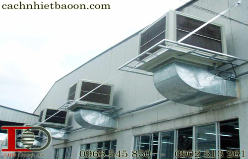 Điều hòa không khí công nghiệp cho chống nóng nhà xưởng